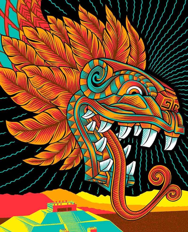 05. Illustration Vector Artwork - Suku Maya - Karya Palehorse - Design Erlistic