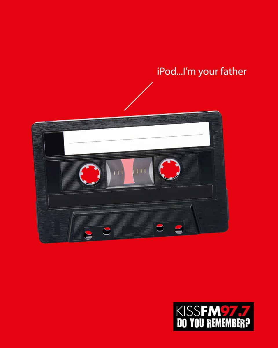 16. Iklan Koran Lucu: Brand "KISS FM 97. 7." - Design Erlistic