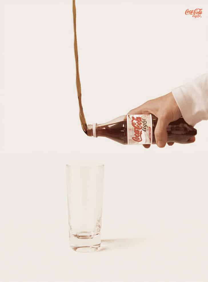 24. Iklan TV Lucu: Brand "Coca Cola Light" - Design Erlistic