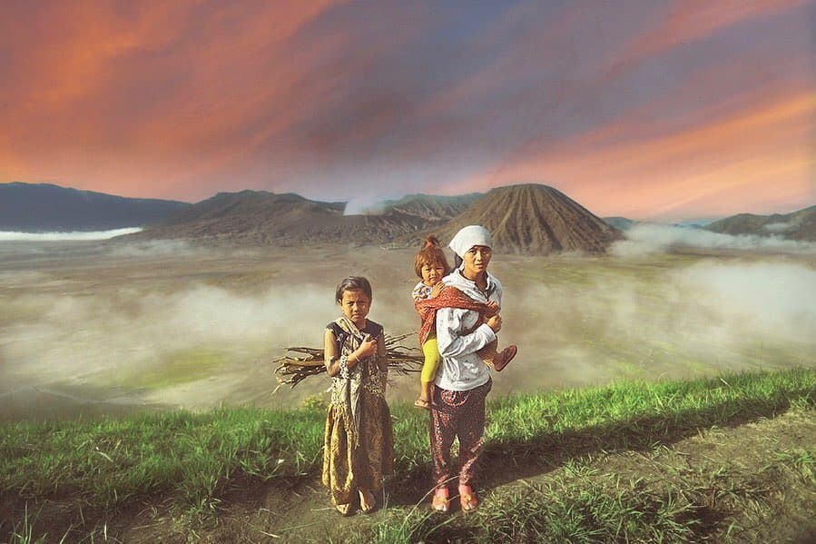 09. Gambar Panorama Desa Lokal - Photographer Achmad Munasit / Asit - Design Erlistic